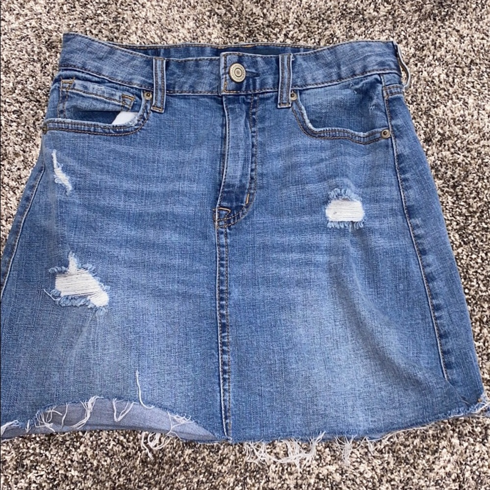 Jean skirt size 0